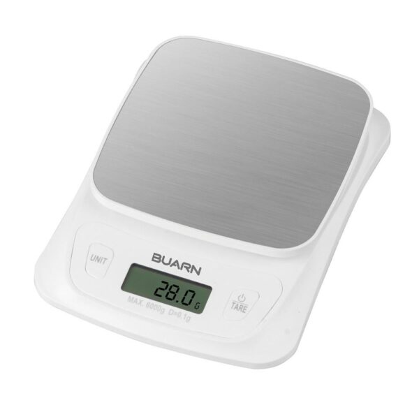 kitchen scale bdc t06c – abs stainless steel, g/lb/ml display